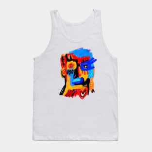 love  face Tank Top